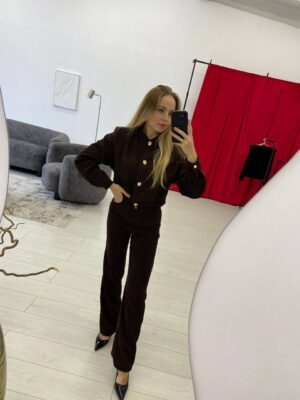 Костюм «Prototip» в темно-шоколадном цвете